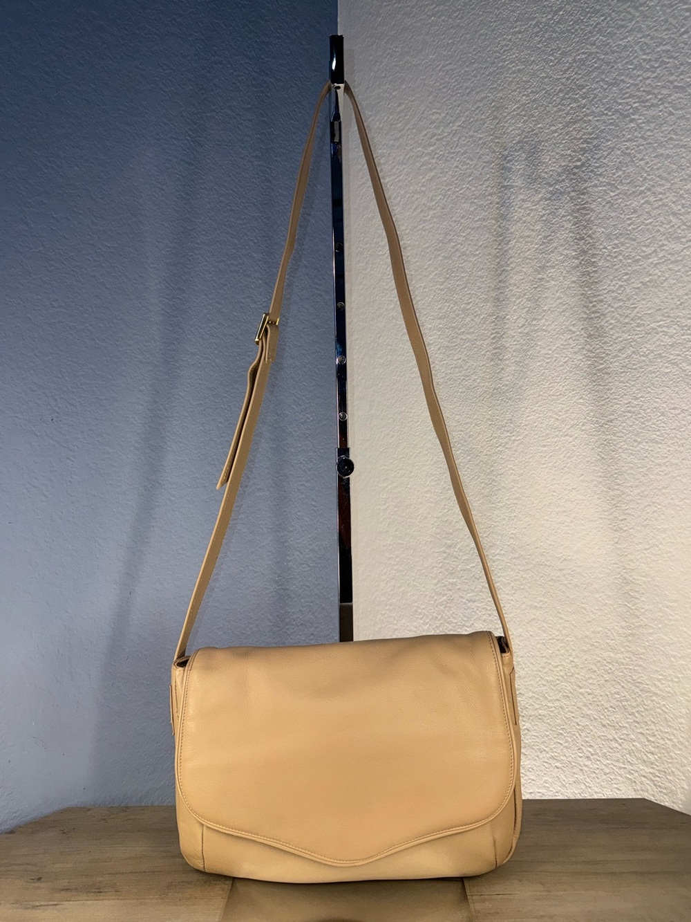 Vintage Jason Prescott Genuine Lambskin Leather Purse 1980s Like New
